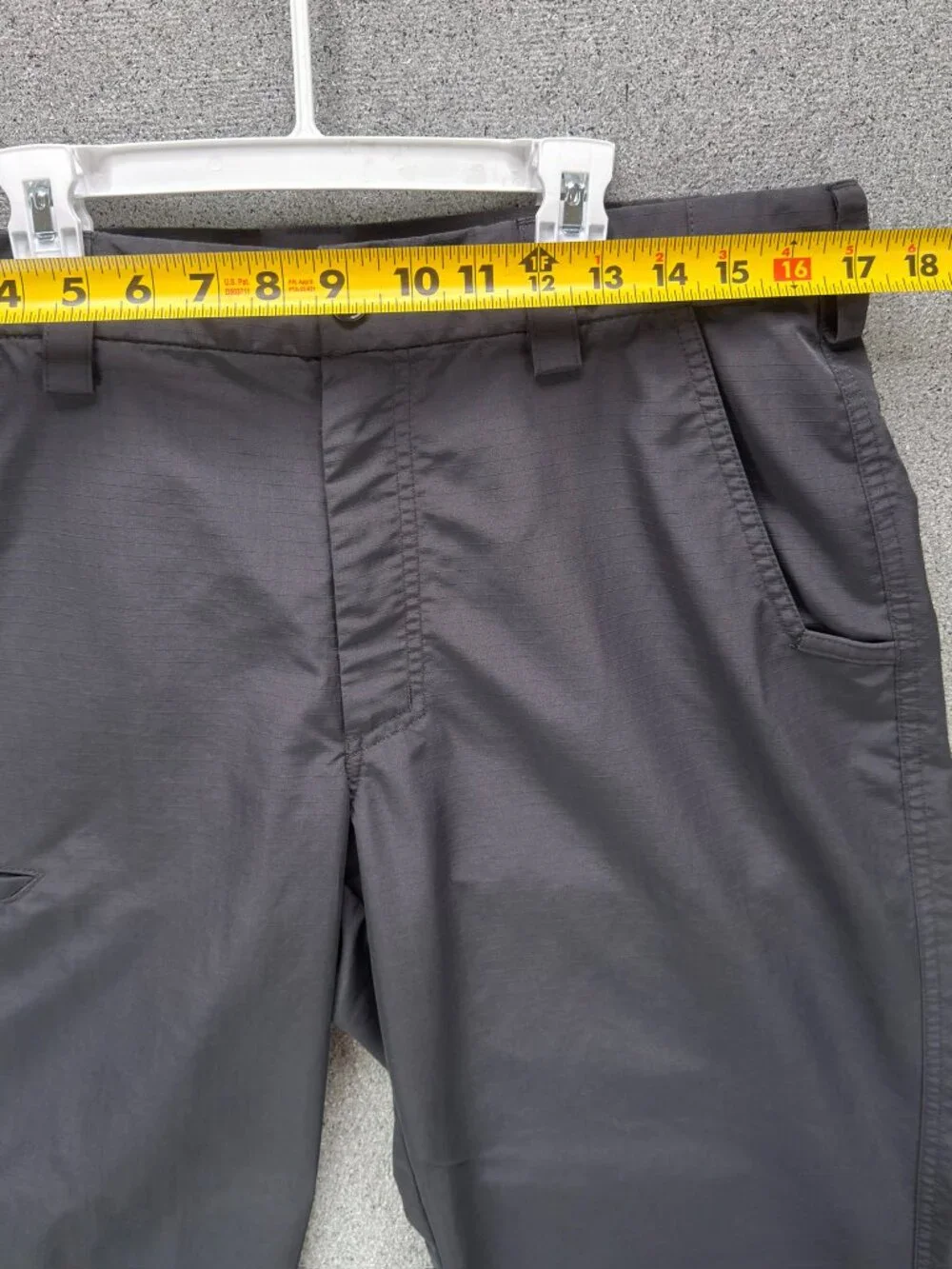 5.11 Tactical Fast-Tac Urban Pants 74461 Men's 34x30 Ripstop CCW EDC Work Gray